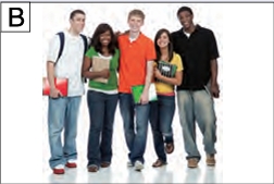 Group of students