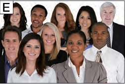 Diverse group of people
