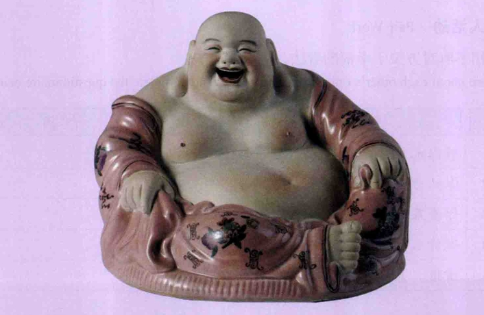 弥勒佛陶瓷像